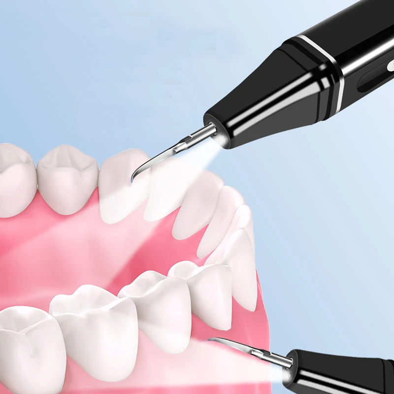 Ultrasonic Electric Tooth Scaler Cleaner with 3 Modes Remover for Teeth 100% Safe