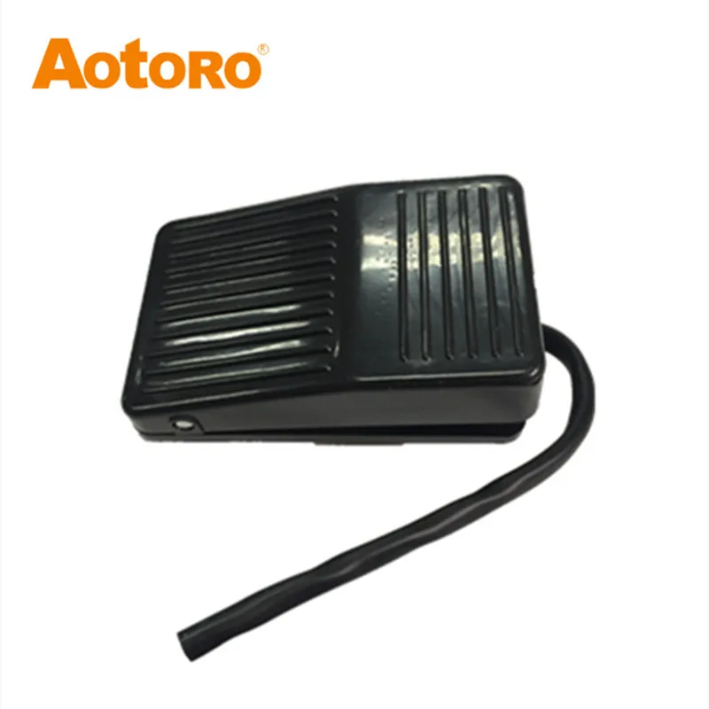 FS-1 10A 220v current plastic footswitch switch car foot pedal
