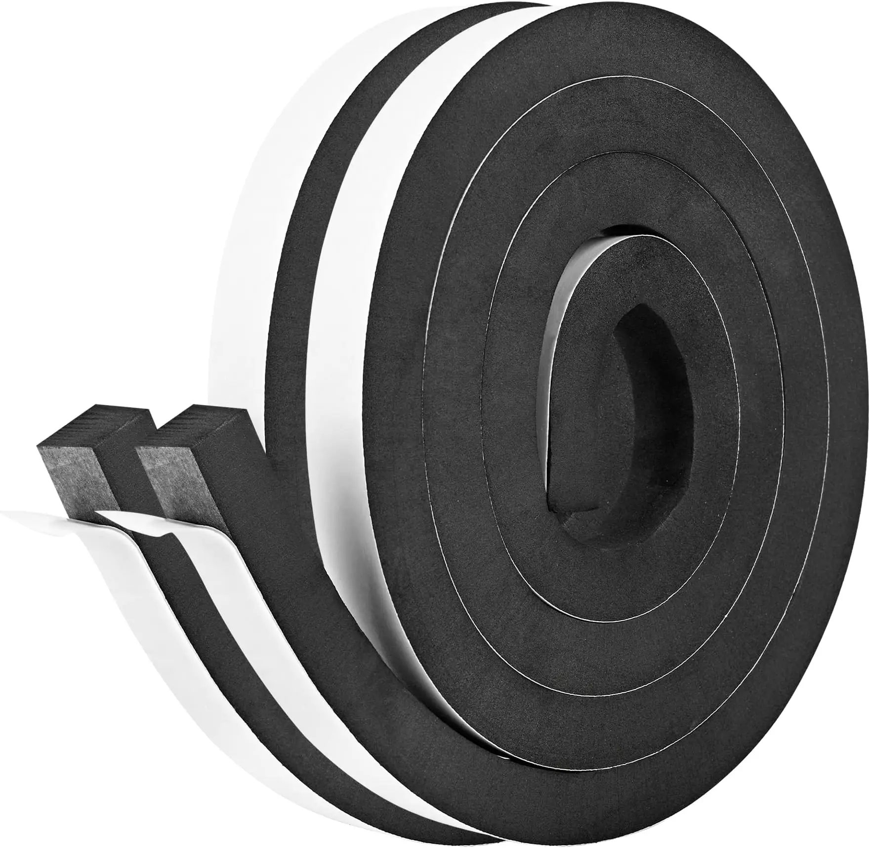 Foam tape Foam Tapes Self Adhesive Seal Strips Each Roll Weatherstrips High Resilience Weather Stripping Door Seals for Door