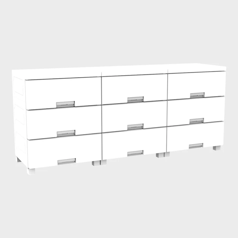 
New abs plastic drawer modular 3 layers baby mini plastic storage drawers for toy clothes 