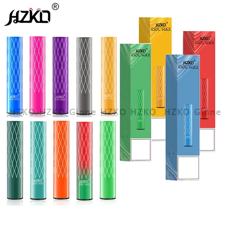 100% оригинальный набор для вейпа HZKO IDOL MAX 31 различных цветов 2000F пустой Добро пожаловать OEM