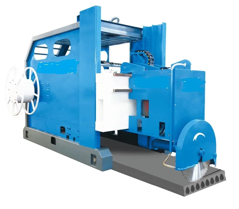 factory direct selling Haitian construction precast concrete wall panel making machine hollow core slab cutting machine