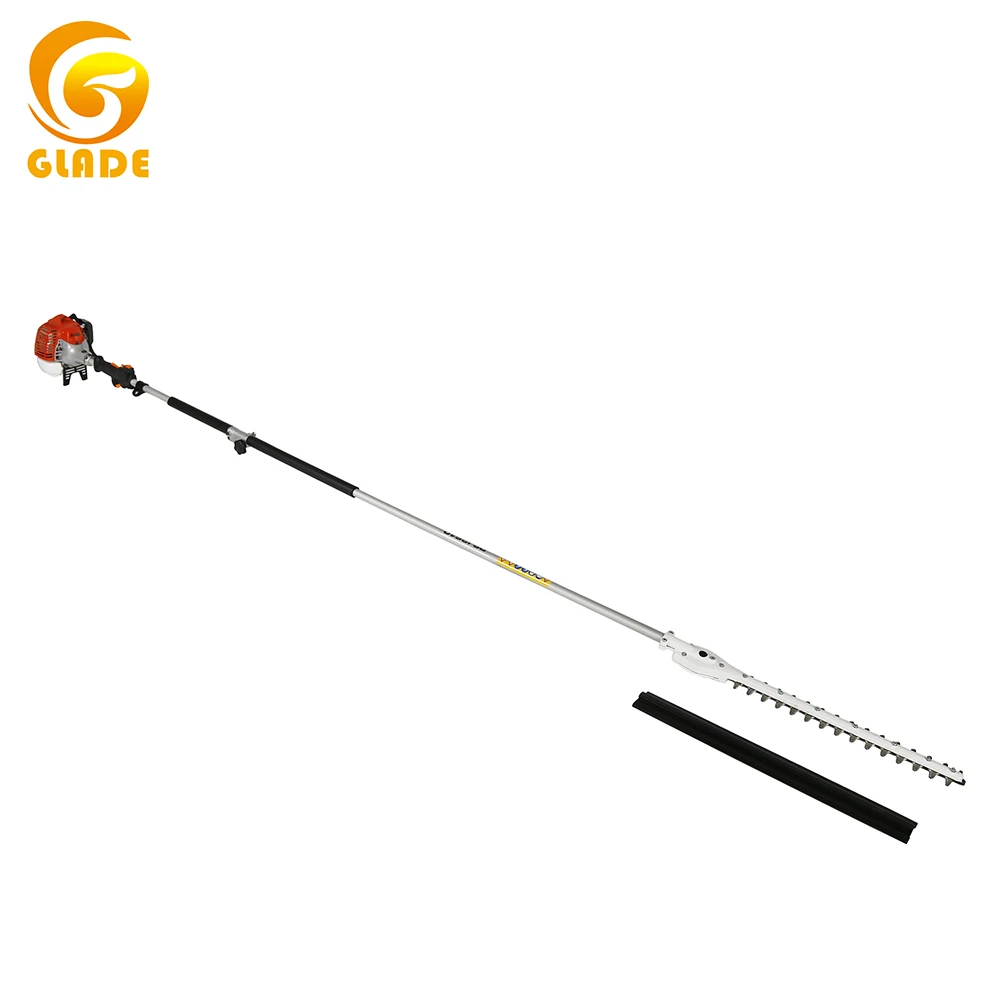 Double Blades 25.4cc Petrol Long Reach Hedge Trimmer Cutter