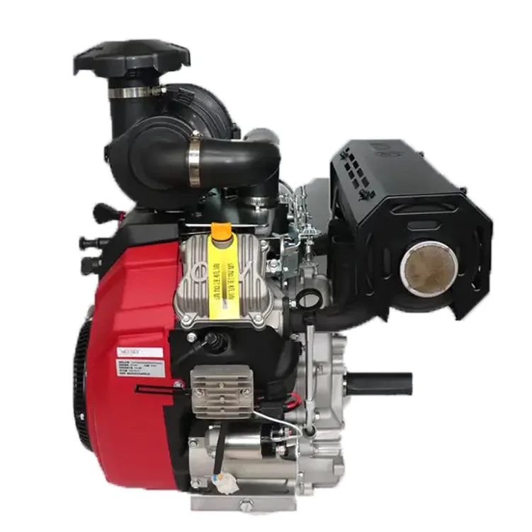 Hot selling TJ690 3600rpm 2 cylinder 4 stroke  24hp 688cc gasoline engine with E-start starting method