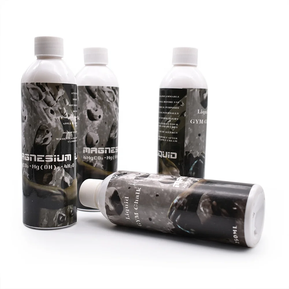 Фитнес-клуб Жидкий Мел карбонат магния без пыли на заказ этикетка для гимнастической тяжелой
