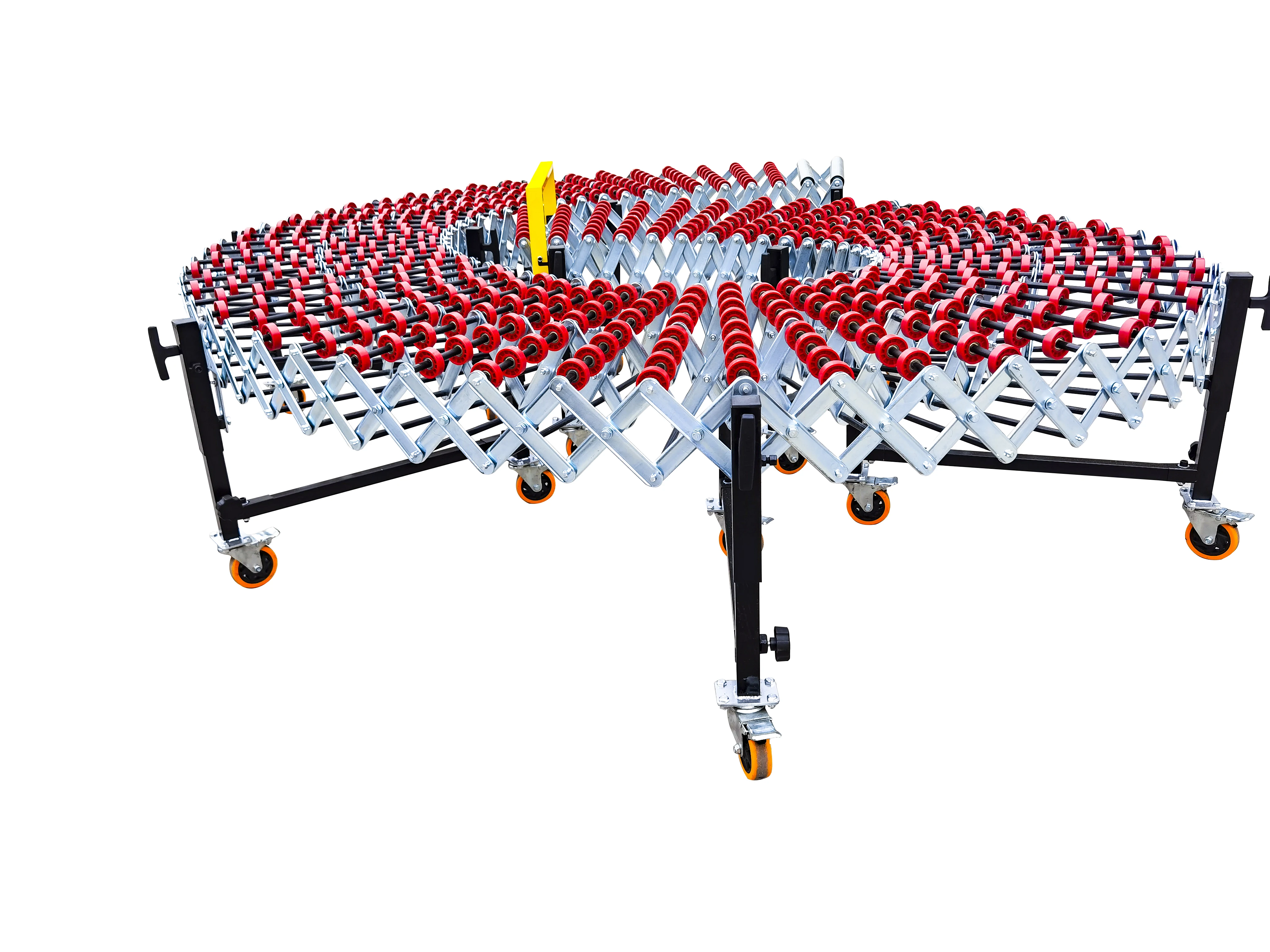 Sentao No power conveyor cargo slide telescopic lift conveyor belt 20m