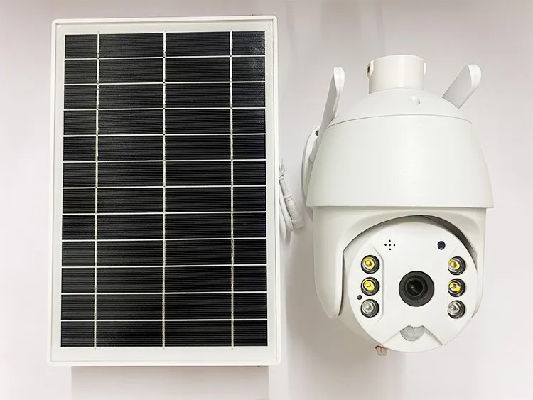 S10 2MP 4MP 4G Solar Camera with Human PIR motion detection Low power 4g battery Solar cctv Camera