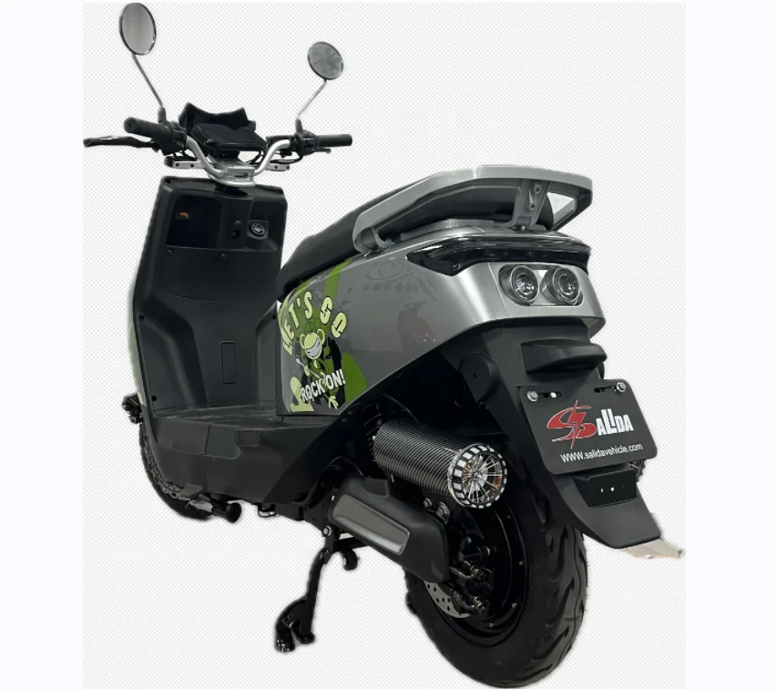 Cool lighting popular big pedal electric motor/motorcycle/scooter2000W high speed 65km/h for delivery moped e-motor for adult