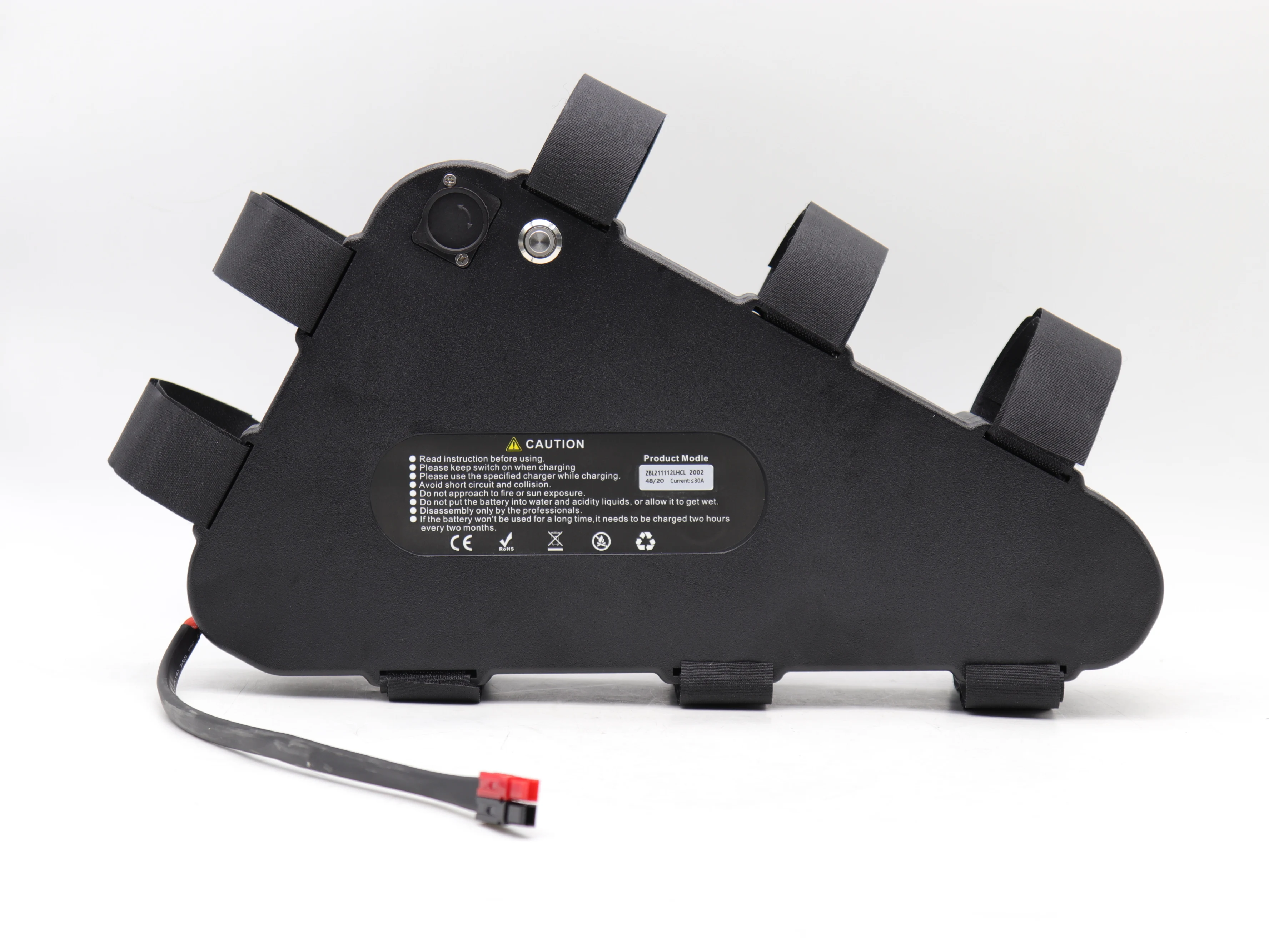 Zbl power 48v 28Ah литий-ионный аккумулятор для электрического велосипеда треугольный (склад Великобритании)