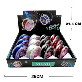 Customization Factory Direct Iron Cool 2A YOYO Ball LED Magic Colorful Toys For Kids Educational Toys