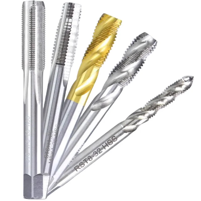 HSS manual tap machine tap st10*1.25 for creating thread HSS 6542 m10*1.25