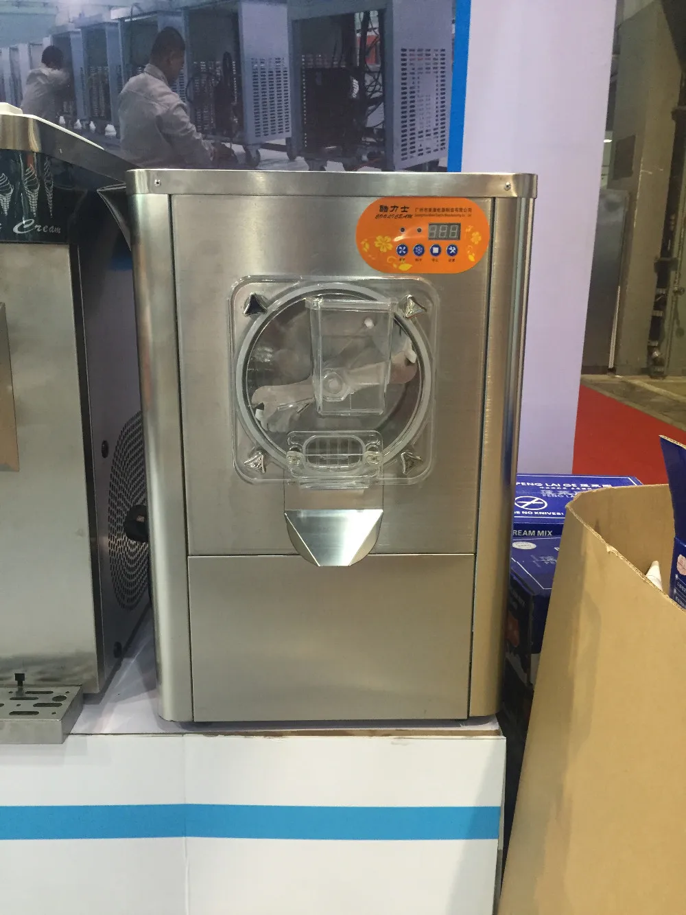 Commercial Hard Ice Cream Maker Best Italian Gelato Machine Frozen Batch Freezer For Your Home