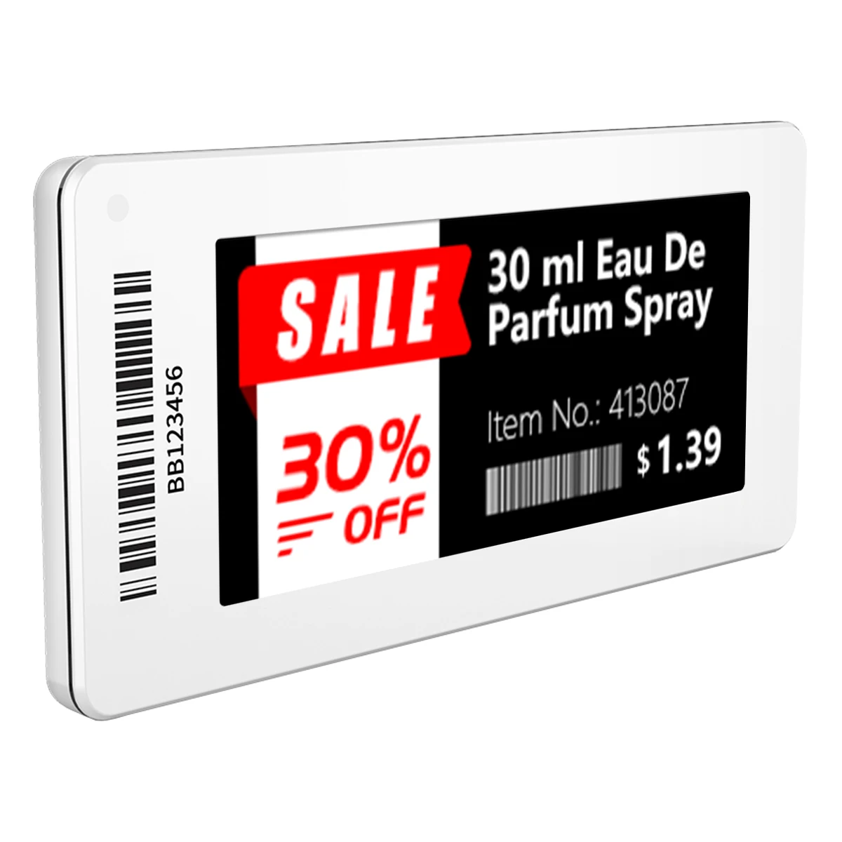 YalaTech 30 pcs Electronic Shelf Label Demo Kit 2.4GHz Cloud System Wireless Electronic Price Tag Display  E-paper Eink Display