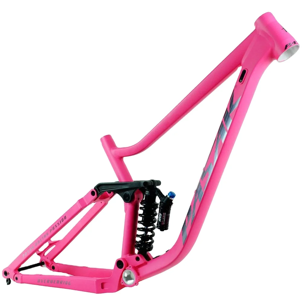 27.5/29 Inch Mountain Bicycle Aluminum Alloy Frame Full Suspension 12*148mm Boost Bicycle Colorful Frames For MTB