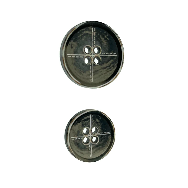 locking safety plastic Button colorful breakaway 4 hole plastic button