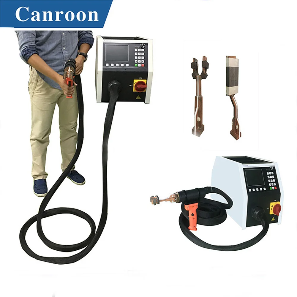 10KW advanced handheld induction heating device for brazing compressor copper tubing