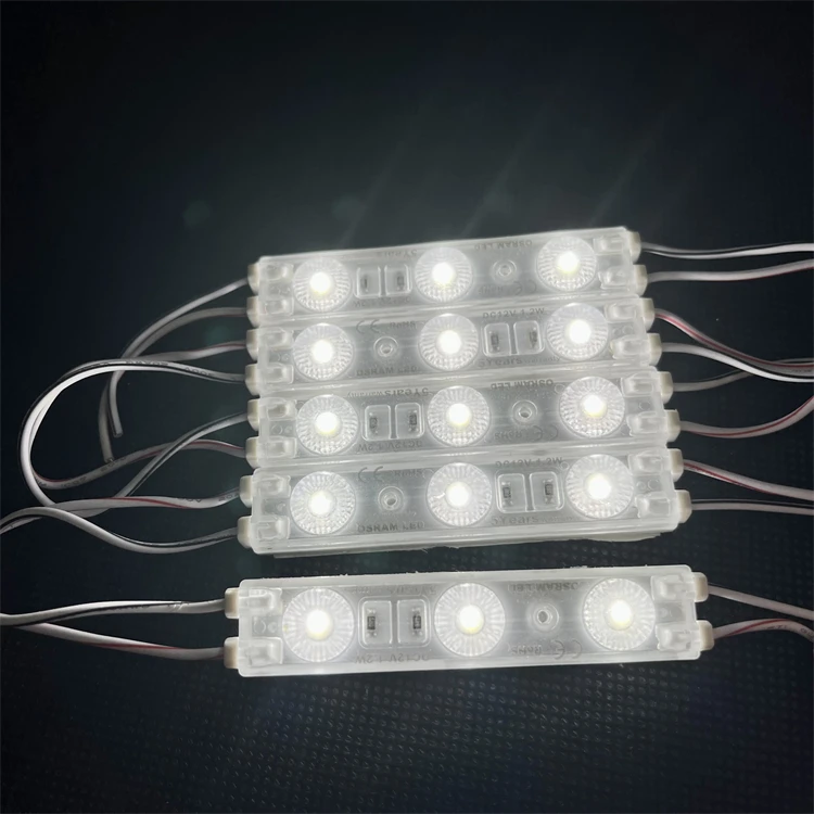 Shenzhen factory 3 chip 2835 led module 1.5w backlit module 3000k 4000k 6500k 1.2w
