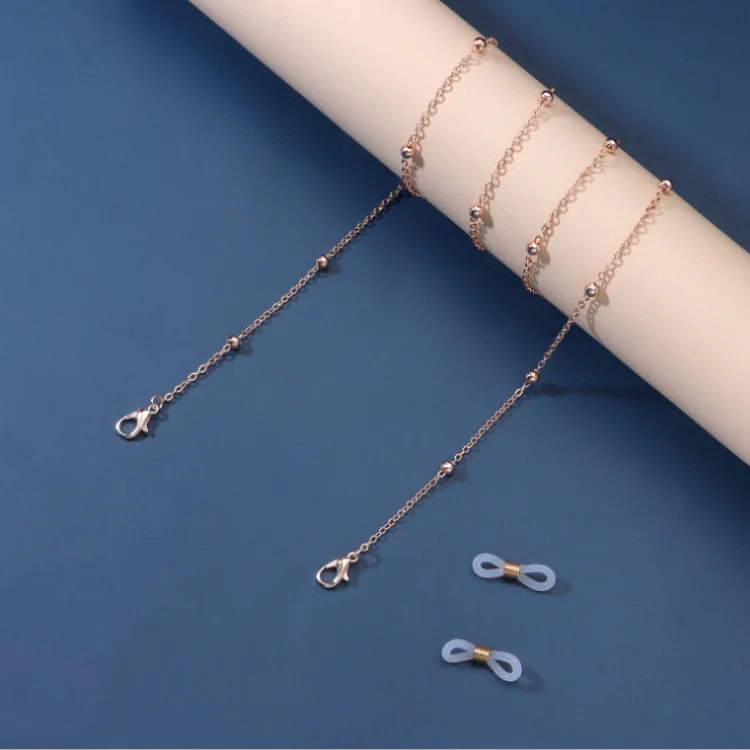 New other fashion cheap designer simple gold silver accessories glasses rope chain