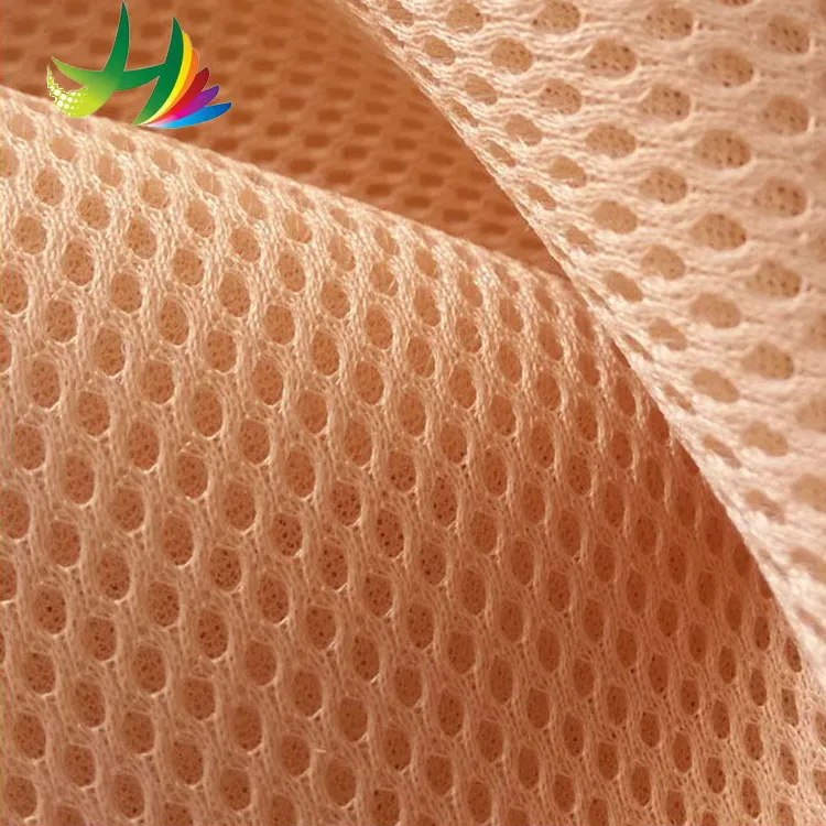 Recycled 3D Air Mesh Fabric, 3d Spacer Breathable Knit Fabric Wholesale Sports Shoes Material