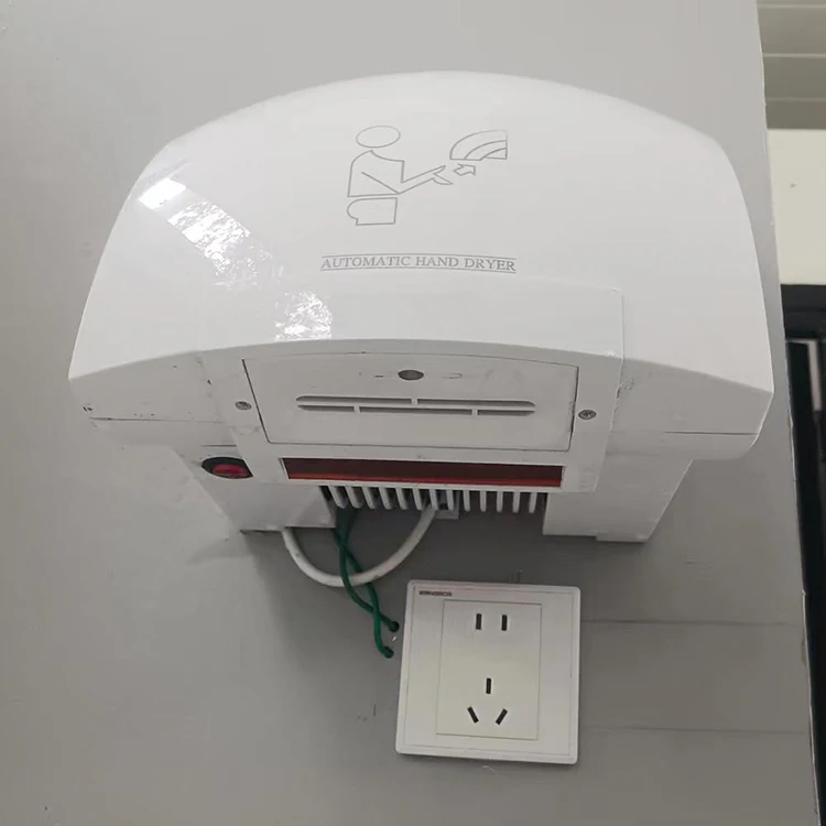 Commercial 2000W Automatic Hand Dryer High Speed Hot & Cold Air ABS Wall Mounted Sensor for Hotels & Hospitals Electric Home Use