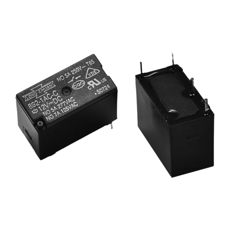 Оптовая продажа с фабрики 5V/12V/24V реле безопасности Универсальный электромагнитное реле 30A твердотельные реле 10A16A релейных платов 5A8 Pin Реле