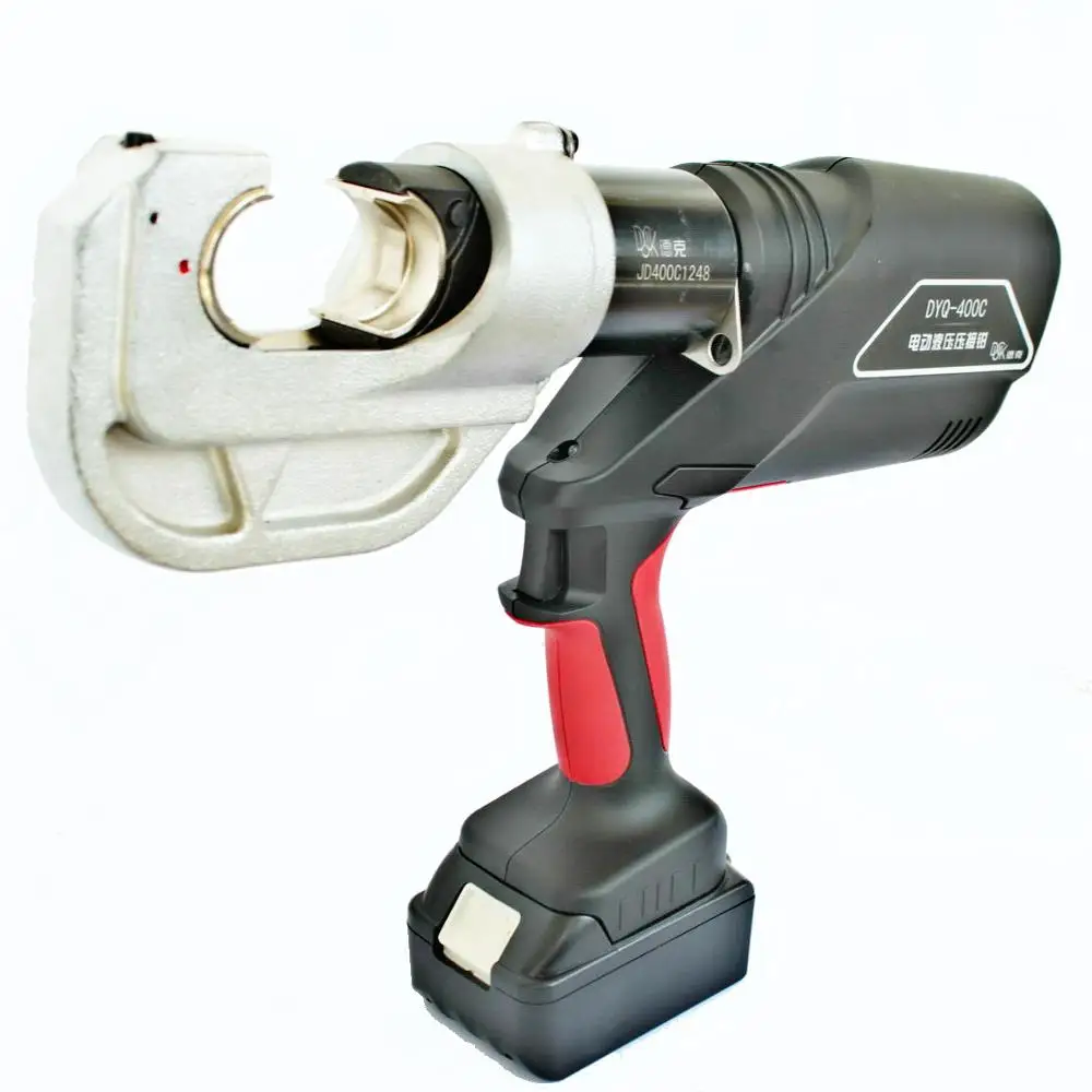 Quality factory outlet hydraulic crimper battery powered cable lug  crimping tool