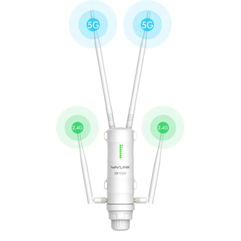 Беспроводной Wi-Fi ретранслятор Wavlink AC1200