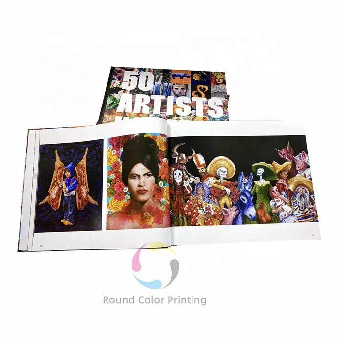 Professional Custom Photo Album Custom Photo Book Printing Hardcover Binding Full Color Print