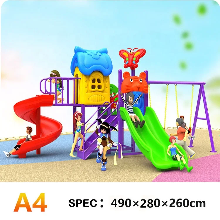 High Quality Factory Price Kids Slide Toddlers Playground Outdoors