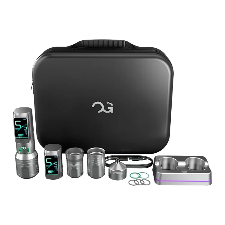 OG PRODUCE Wireless Rotary Tattoo Gun Machine with Adjustable Stroke,2000mAh,LED Display FURY NEW GENERATION