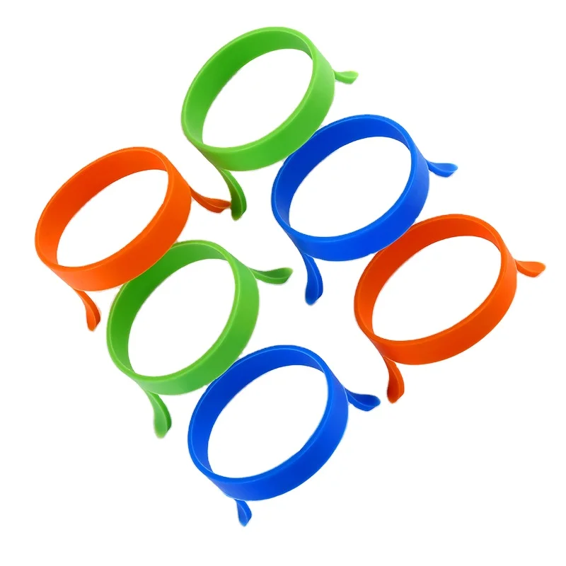 Microwave safe non stick fried egg rings pancake mold round shape silicone molds for eggs cooking