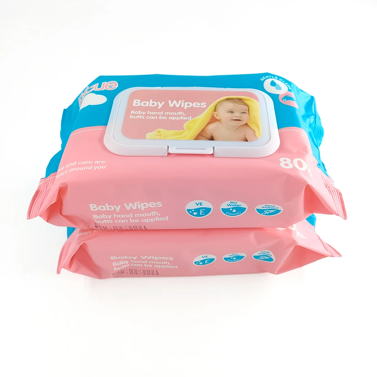 ZVV Baby wipes  cleaning baby hand and mouth use soft for skin disposable cleaning high quality pure water wipes baby