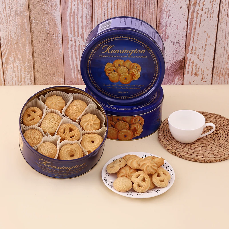Original cream cracker biscuits royal dansk danish cookies