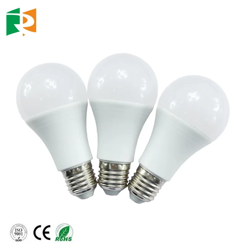 High Transmittance PC Cover E27 9W AC110-265V Microwave Radar Motion Sensor Light White LED Lamp Bulb