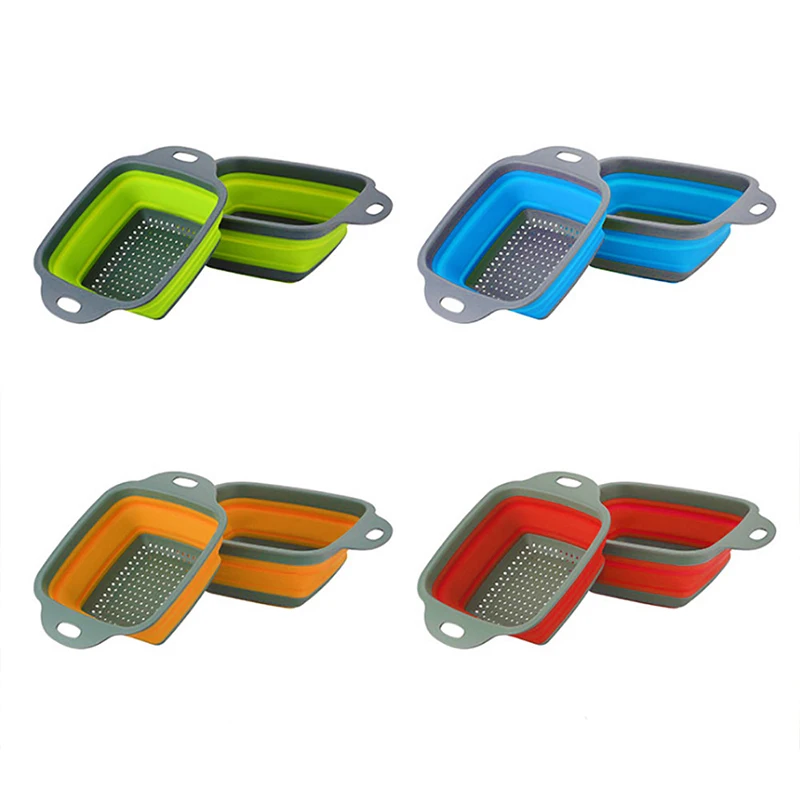 Hot Sell Rice Food Washing Strainer Kitchen Fruit Vegetable Plastic Sink Strainer