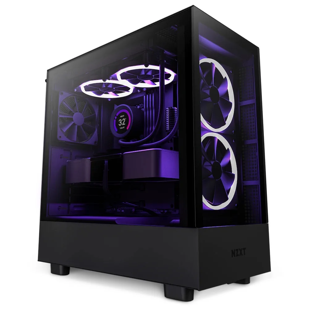 Чехол для игрового компьютера H5 ELITE Черный RGB средний корпус башни игровой чехол для ПК игровой ПК