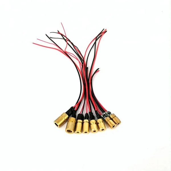 Hot sale 650nm 5mw red line light mini laser diode led flashing module