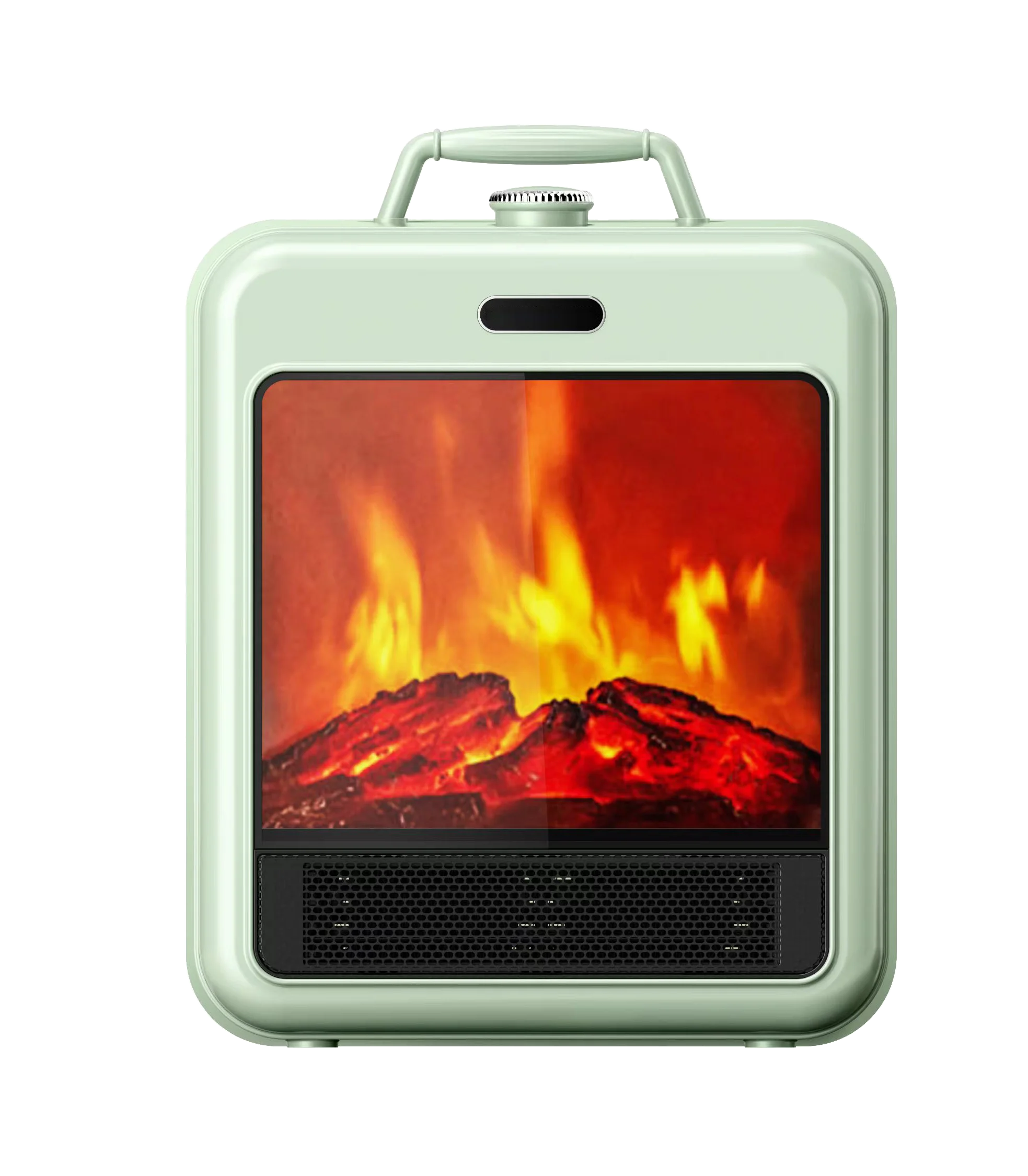 High Quality Oem  High Temperature Warm Bladeless Camping Tent Home Desk Mini Portable Electric Ptc Fan Heater