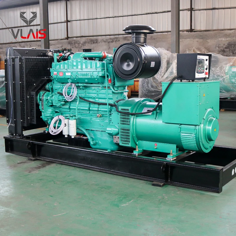 100kva 80kw Vlais diesel generator for emergency power original Vlais engine 6BT5.9-G2 80kw silent type diesel generator