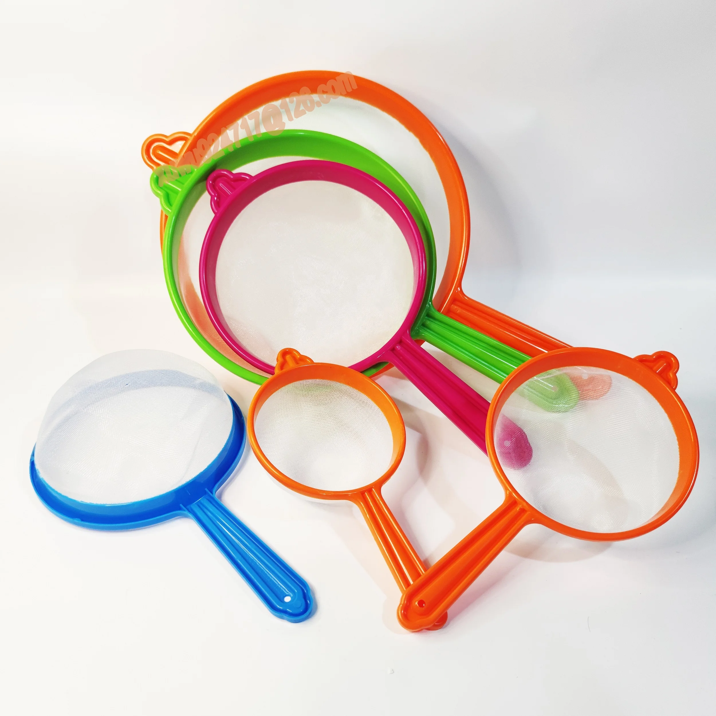 Big Size Plastic Sieves Mesh Strainer Kitchen Sink Colander Set Nylon Strainer