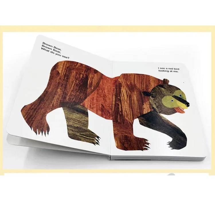 Hardcover Book Printing Children Hardcover Case Card Board Education Book Kids Books