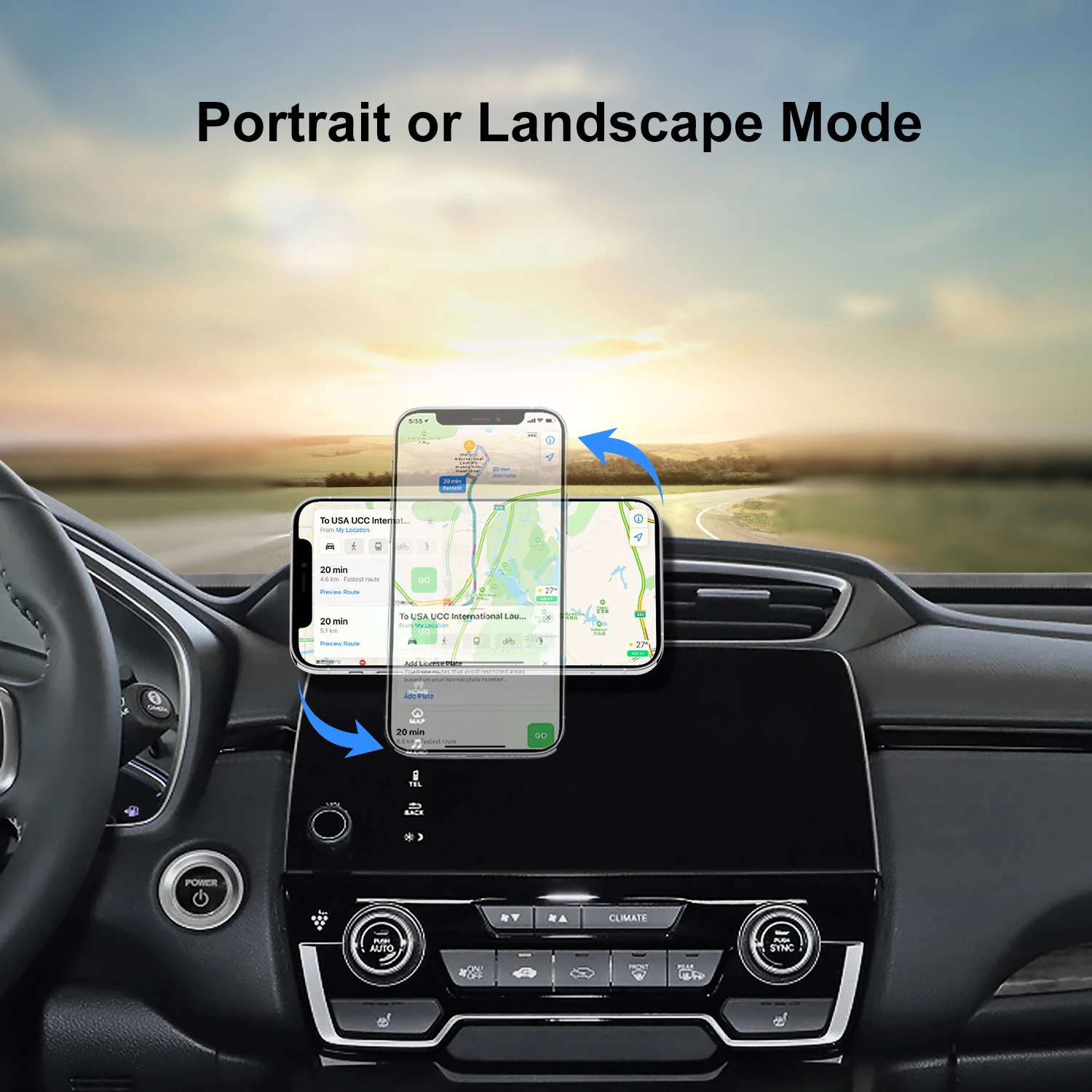 Magnetic Phone Holder For Iphone13 Pc/ Nano Glue Magnetic Car Holder Magnetic Car Mount