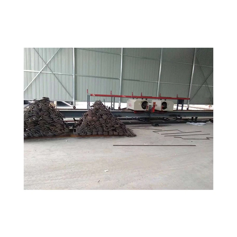 Горячая Распродажа Oem автоматический завод Cnc двухсторонний гибочный станок для труб гибочный центр для арматуры двухголовочный металлический стержень гибочный центр