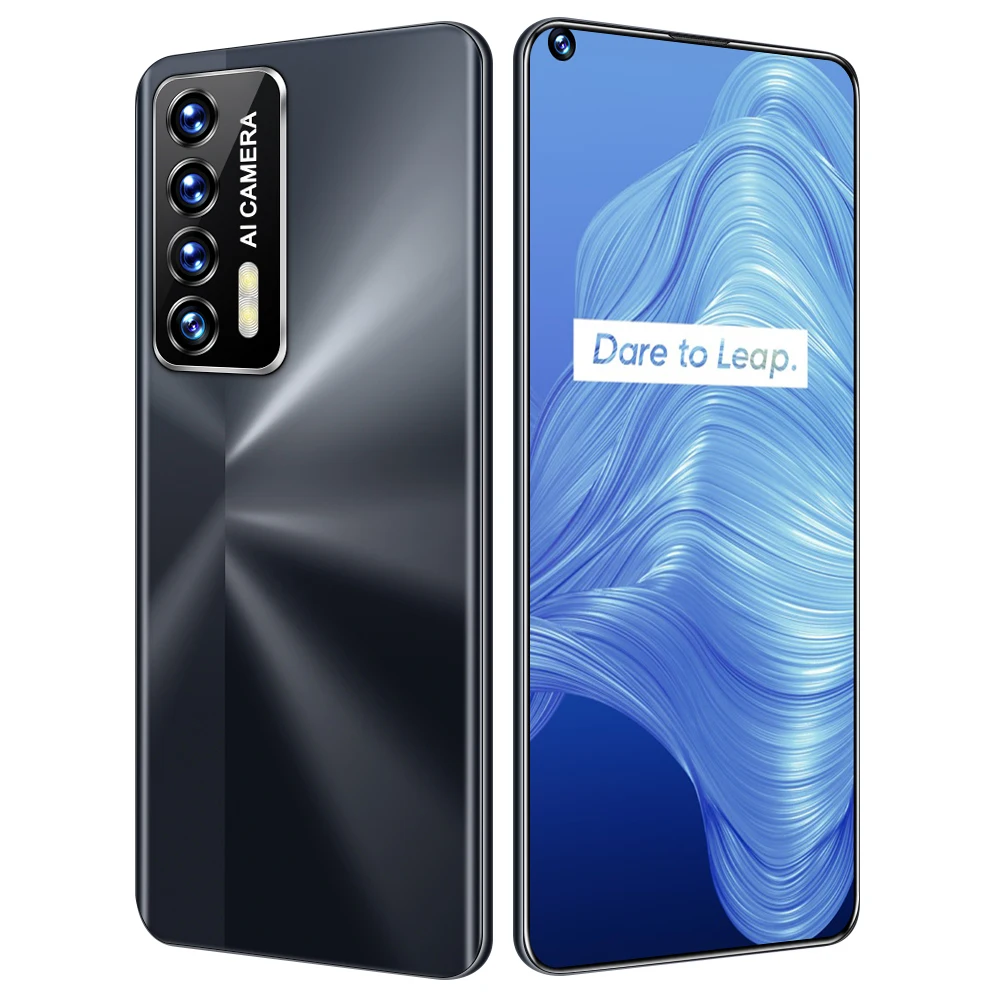 Новый 2021 Reolme7 16GB 7,3-дюймовый Android смартфон полноэкранный мобильный телефон 3G 4G 5G Deca core, размер экрана мобильного телефона