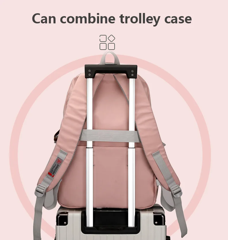 JIANGLIDA high quality light school backpack waterproof book bag chinese online markets latest new models school bag  for girl
