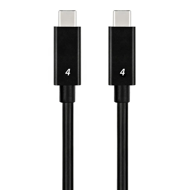 Fast Charger 100W Data Cable 40Gbps transmission speed USB 4 Cables 4k 8k Audio Video Data Cable