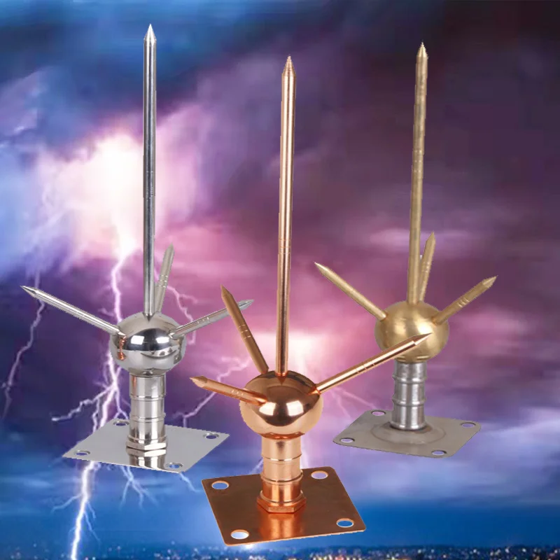 2022 ESE Lightning Protection Rod Manufacture Hot Selling Cheap 11/12 kv Lightning arrester Rod for Tower/Home/Building