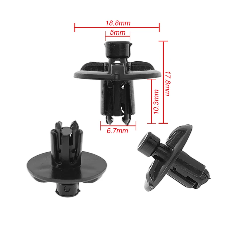 Motor shield and panel suitable for Lexus engine cov clip plastic decorative fasteners 53259-48010