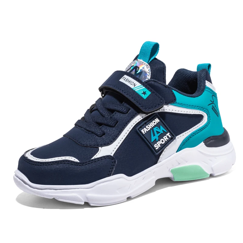 chinese safety customized wholesale breathable knit running casual shoes for kids