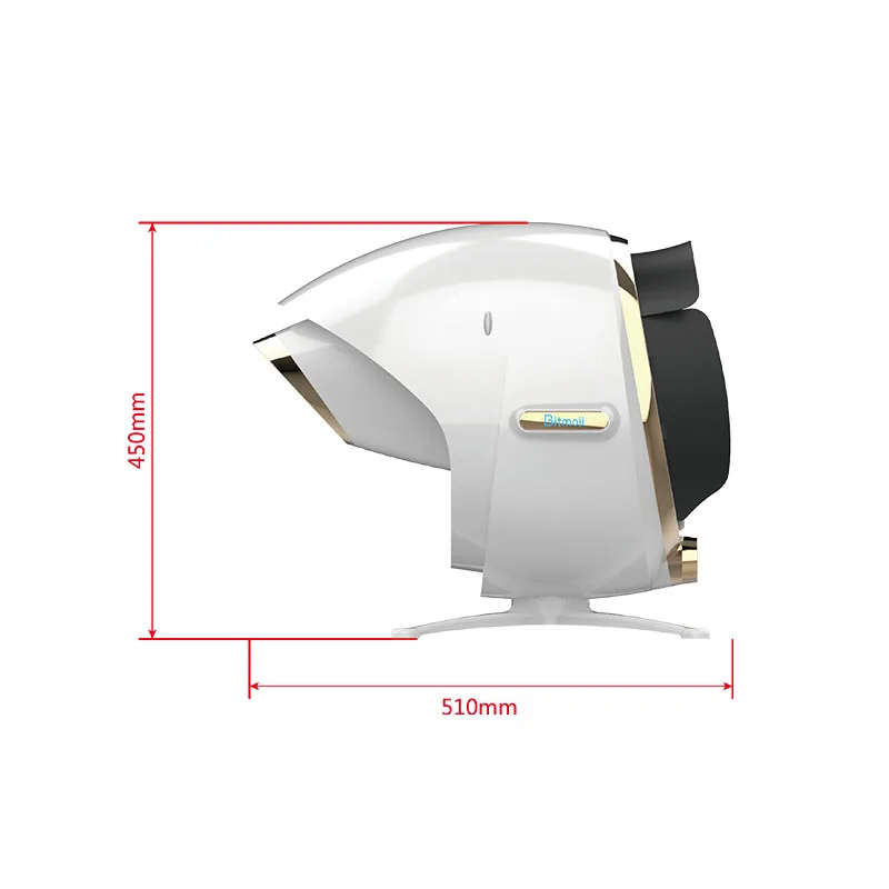 portable face skin analyzer machine Professional skin testing blackhead whitehead testing 3d skin analyzer machine